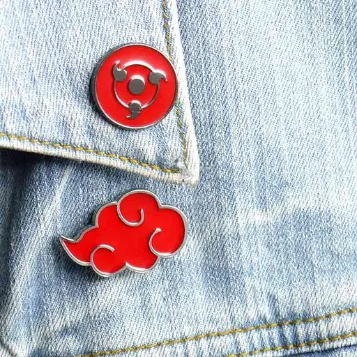 Значок Наруто Акацукі червона хмара Naruto NА 27.055 - фото 4