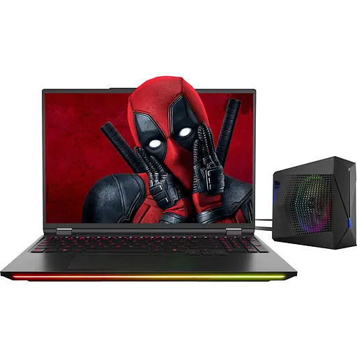 Dream Machines Ноутбук RX5090-16 16WQXGA, Intel U9-275HX, 32GB, F2TB, NVD5090-24, DOS, черный