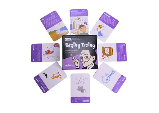 Настольная игра Brainy Trainy Brainy Trainy Воображение (укр.) (УКР060) - фото 5