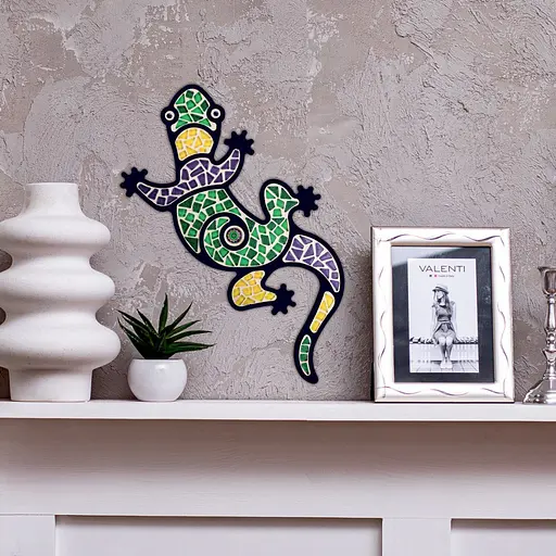 Дитячий набір для творчості кришталева мозаїка Ящірка Mosaaro MA3001 - фото 4