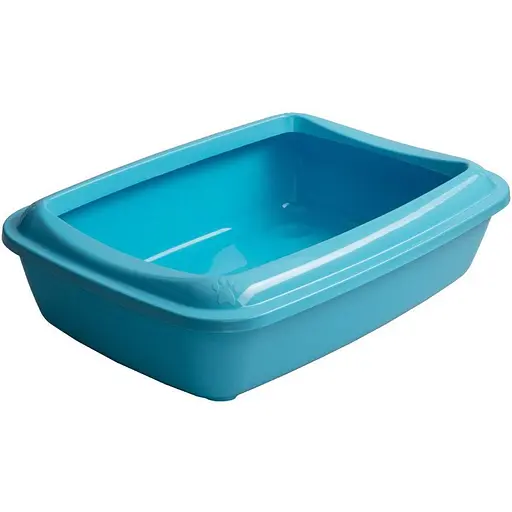 Туалет для кошек AnimAll CNR-106 с лопаткой голубой 