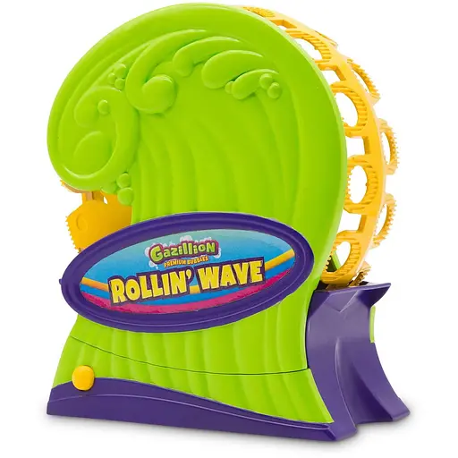 Gazillion Генератор мильних бульбашок Gazillion автоматичний "Хвиля", в наборі р-н 118мл