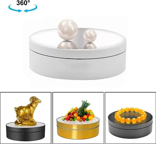 Поворотний стіл Puluz DCA1358B 12см Black [88757] - фото 4