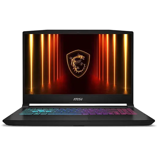 Ноутбук MSI 15.6 Katana 15 HX B14WGK-681XUA QHD+/Intel i7-14650HX/16GB/1TB/RTX 5070 8GB/DOS/Black (9S7-1587C1-681) - фото 1