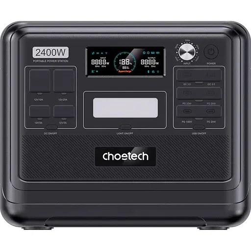 Зарядная станция Choetech BS008 2400W (105376)