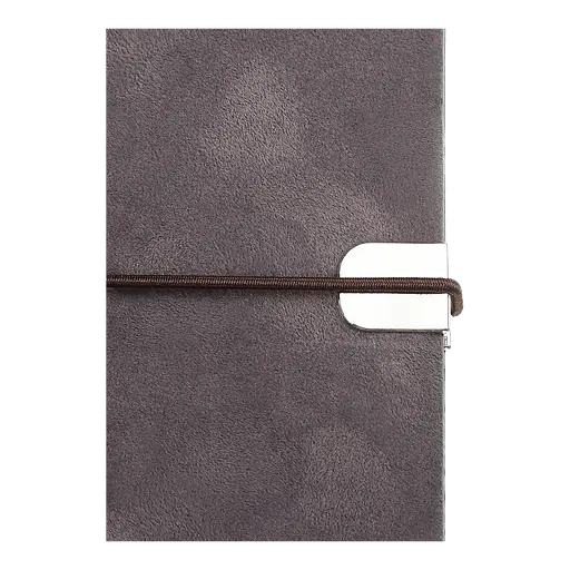 Щоденник датований Buromax Velour 2026 A5 штучна шкіра сірий (BM.2134-09) - фото 6