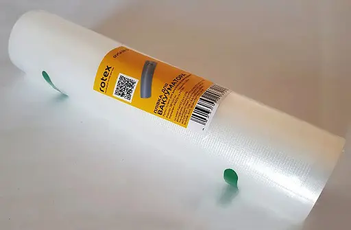 Пакети для вакууматора рифлені в рулоні Rotex RVSA28-5 28x500 см гофровані для вакуумної упаковки - фото 2