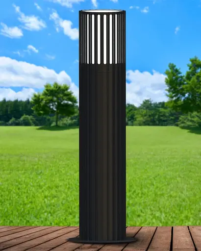 Вуличний світильник Goldlux 329356 Kuusamo E27 1x20W IP54 графітовий - фото 2