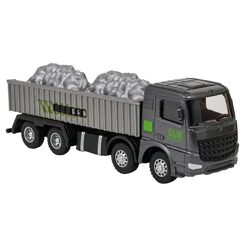 Грузовик с металлическими элементами для детей 1:55 - фото 3
