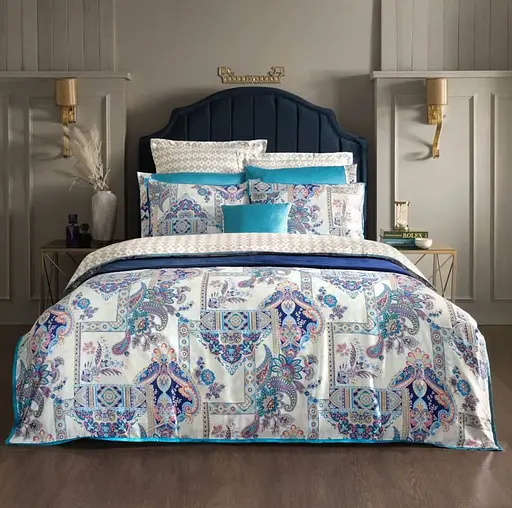 Постельное белье Hermes Шелк+Сатин Делюкс Sarev pbe0051726 - фото 1