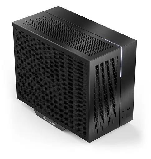 Корпус ALmordor Seiya 180 Matx Black (ALS180MBK) без блока питания - фото 1