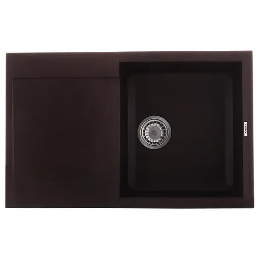 Кухонна мийка Zerix ZS-7950S-12 коричнева ZX4584, Коричневий - фото 1