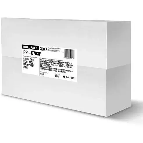 Картридж PrintPro Canon 703 Black teh0024262 - фото 1