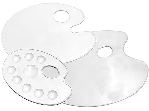 Палитра пластиковая большая Люкс Колор, 41x29 см