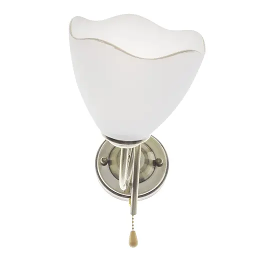 Бра Brille LK-601W/1 настенное накладное классическое E27 AB - фото 5