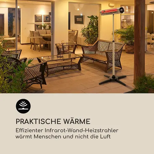 Инфракрасный обогреватель Blumfeldt Dark Wave Stand (10033811) - фото 10