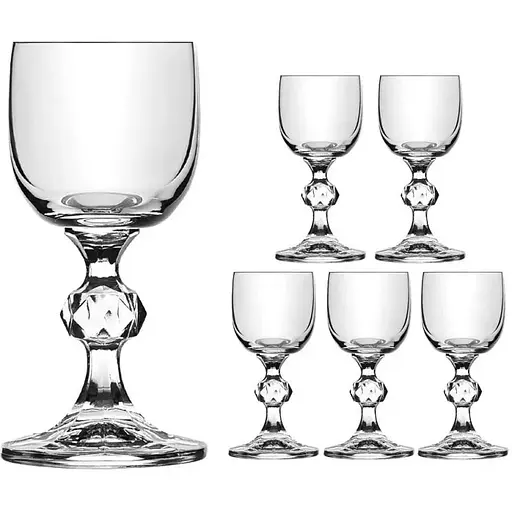 Набір чарок для лікеру Lora Гестія 50 мл 6 шт. NGC99SETLIQ