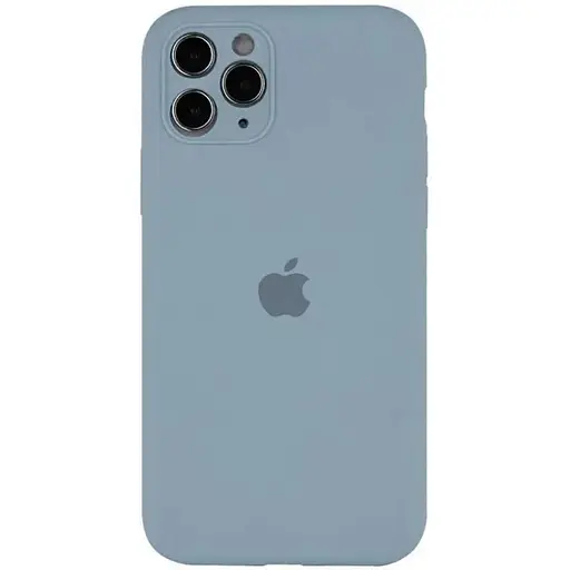 Чехол Epik Silicone Case Full Camera Protective (AA) для Apple iPhone 12 Pro Max (6.7) Голубой/Sweet Blue - фото 1