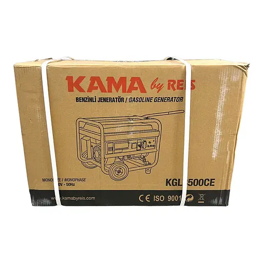 Бензиновий електрогенератор Kama KGL3500CE з електростартером 2.8кВт - фото 8