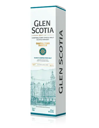 Віскі Glen Scotia Campbeltown Harbour Single Malt Scotch Whisky 40% 0.7 л у подарунковій упаковці - фото 3