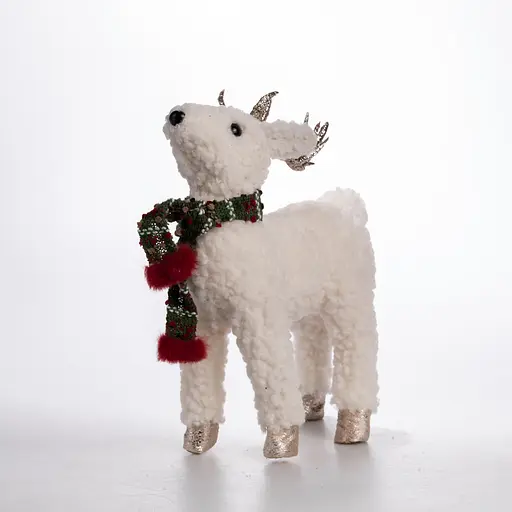 Новорічна фігура Олень іграшка під ялинку 22×9×30 см Yiwu CR-4-3 - фото 2