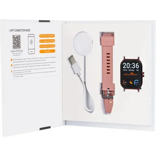 Smart Watch Amico GO FUN Pulseoximeter and Tonometer pink UA - фото 3