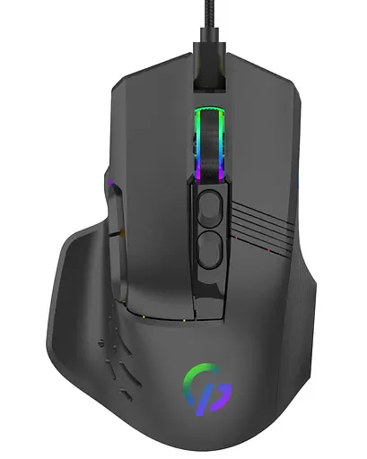 Миша GamePro GM560 RGB USB Black (GM560) - фото 1