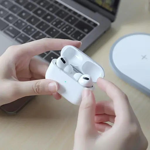 Беспроводные наушники Hoco EW04 TWS Bluetooth 5.0, с микрофоном, вакуумные, белые - фото 6