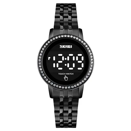 Наручний годинник жіночий 1669BK Black Skmei acs0030638 - фото 5