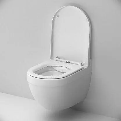 Унітаз підвісний AM.PM Hit FlashClean C931700SC з сидінням Soft Close, Білий - фото 2