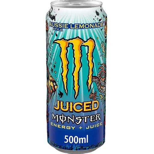 Энергетический безалкогольный напиток Monster Juice Aussie Style Lemonade 500 мл
