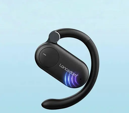 Бездротові кісткові навушники Langsdom TS-12 Pro чорний - фото 4