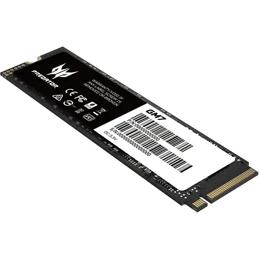 Накопитель SSD Acer Predator m.2 NVMe 4TB GM7 PCI Express 4.0 x4 (BL.9BWWR.120) - фото 3