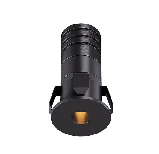 Світильник точковий врізний KLOODI KD-MINI22 1W 2.7K BK - фото 1