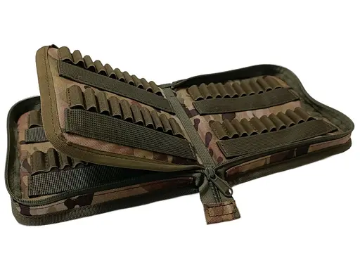 Сумка-патронташ закрита для 223 на 80 шт GEN 3 мультикам з карманом та моллі - фото 4