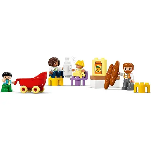 Конструктор LEGO DUPLO Town Сучасний родинний будинок із фігурками 3 в 1, 166 деталей (10470) - фото 6