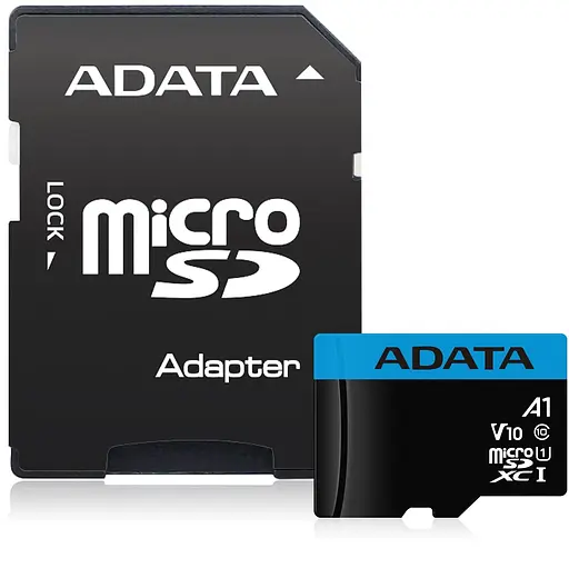 Карта пам'яті Adata 256GB microSDXC W/AD. AUSDX256GUICL10A1-RA1 (AUSDX256GUICL10A1-RA1) - фото 2