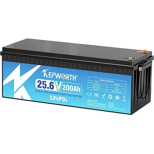 Аккумулятор Kepworth LiFePO4 24V 25.6V/200Ah/5120Wh (KW-24-200) [125493]