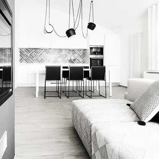 Подвесной светильник на 3 лампы Line F | Ст. MJ92/3 BK - фото 2