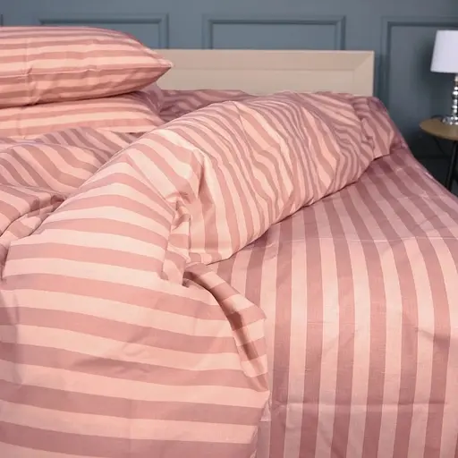Комплект постельного белья MirSon Ranforce Elite Nude stripes 160х220 см (2200011152851) - фото 4