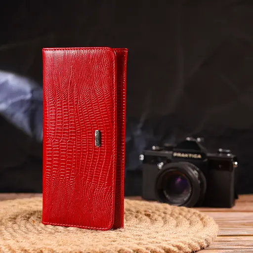 Женский кожаный кошелек Canpellini 19.19.6х2 см acs0025118 - фото 6