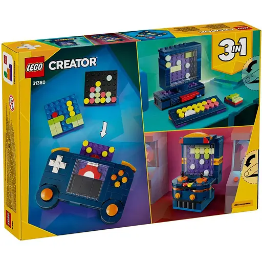 Конструктор LEGO Creator Гральна ретро-консоль 268 деталей (31380) - фото 9