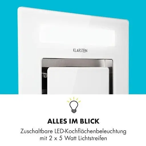 Вытяжка Klarstein Remy 90 см 619 м³/ч потолочная (10032864) - фото 5