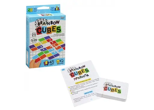 Настольная игра Danko Toys Brainbow Cubes (G-BRC-01-01) - фото 3