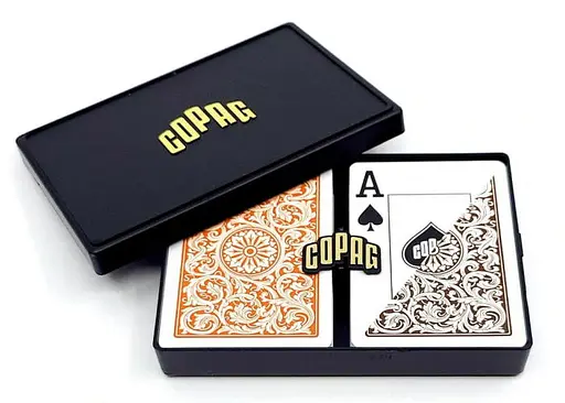 Карти гральні Cartamundi Copag 1546 100% Plastic Jumbo Index (2 колоди) (ВР_КГК1546) - фото 2