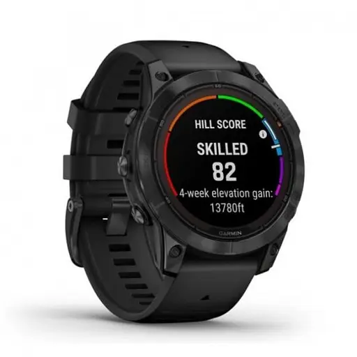 Смарт-часы Garmin Fenix 7 Pro Solar Slate Gray w. Black Band (010-02777-00/01) - фото 3