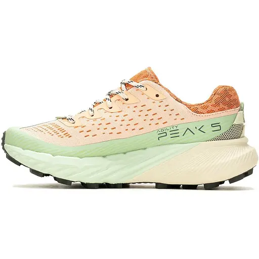 Кроссовки Merrell Agility Peak 5 Wmn 36 Оранжевый/зеленый (1054-036.0619) - фото 5