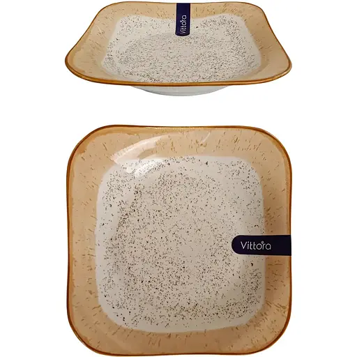 Тарілка Vittora Аполлон квадратна VT-P-1240AP 24 см (147170) - фото 2