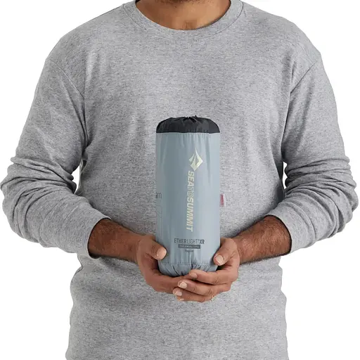 Надувной коврик Sea To Summit Ether Light XR Insulated ASC Mat Regular Dark Grey (1033-STS ASL051152-051702) - фото 5