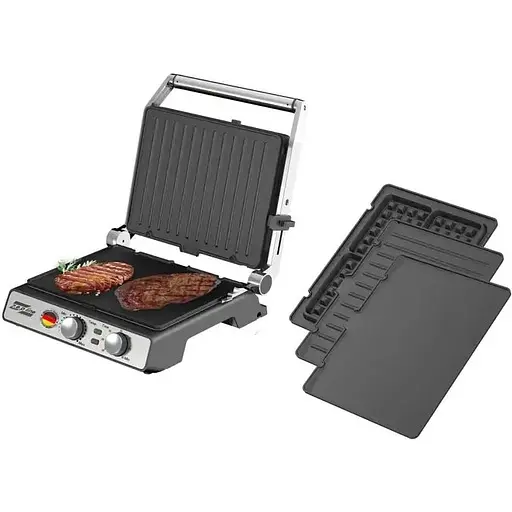 Багатофункціональний прес-гриль 3в1 Zepline ZP-810 3500W - фото 4